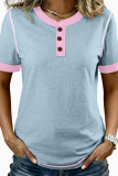 V-neck Short Sleeved T-shirt