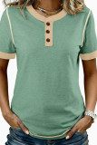 V-neck Short Sleeved T-shirt