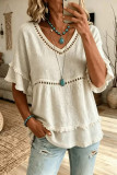 V-neck Loose Comfortable T-shirt