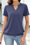 V-neck Casual Loose Short Sleeve T-shirt