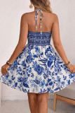 Bohemian Sleeveless Strapless Hollow Dress