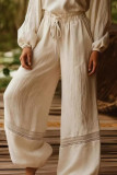 Bohemian Style Lace Retro Pants
