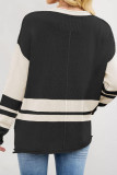 Round Neck Loose Long Sleeved Sweater
