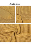 One Shoulder Loose Knit Sweater