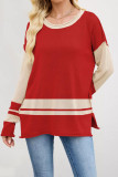 Round Neck Loose Long Sleeved Sweater