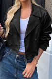 Casual Button Up Long Sleeved Jacket