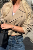 Casual Button Up Long Sleeved Jacket