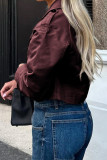 Casual Button Up Long Sleeved Jacket