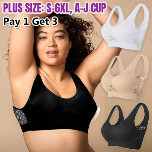 Breathable Cool Liftup Air Bras - 🎁Buy 1 Get 2 FREE🎁