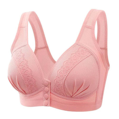 💕BUY 1 GET 2 FREE💕-2023 Front Button Breathable Skin-Friendly Cotton Bra