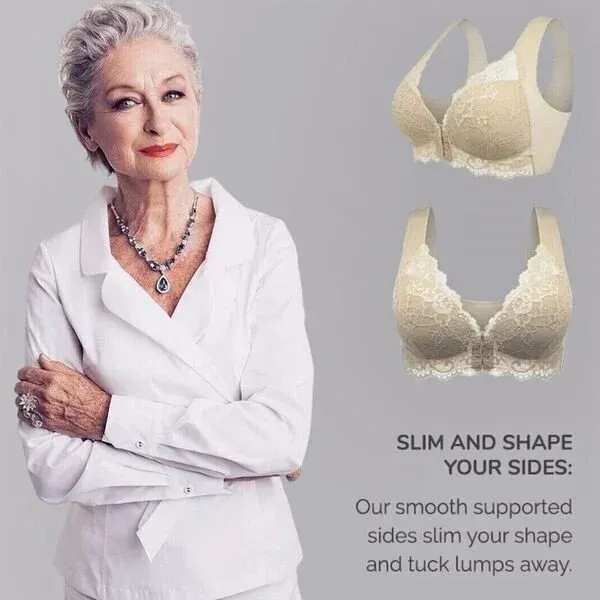 💕Buy 1 Get 1 Free💕 Front Closure 5d Shaping Push Up Comfy Wireless Bra