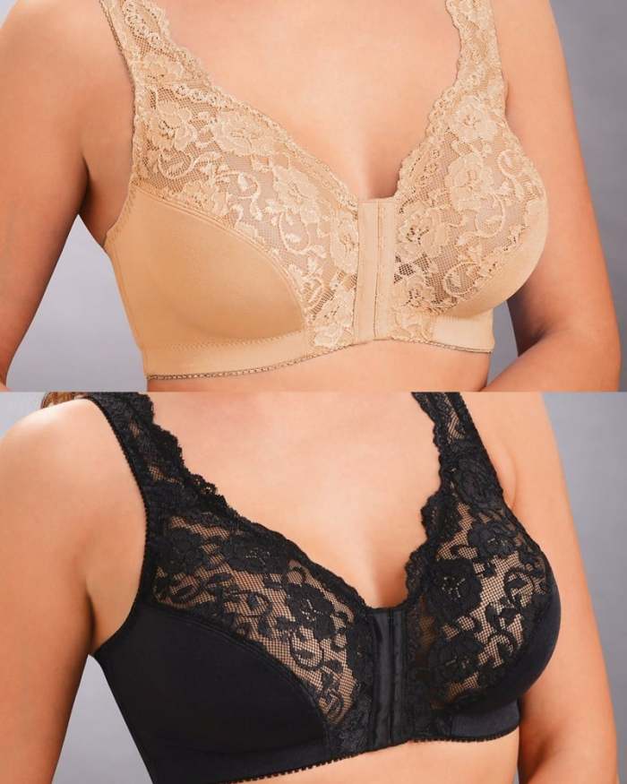 🎁Buy 1 Get 1 FREE🎁 - Front Hook Stretch-lace Bra