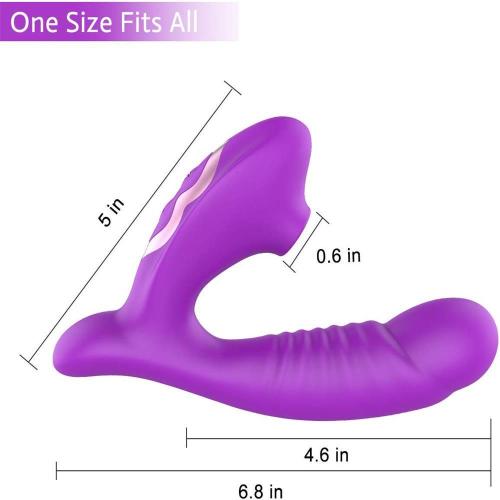 Sucking Vibrator Female Wearing Penis 10 Frequency Sucking Vibrator Adult Product