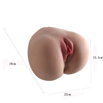 TPE Sexy vagin realiste Pussy Anal Masturbator Toy