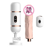 Automatic Telescopic Electric Cannon Machine Wireless Remote Control Simulation Dildo Female Masturbation Device Adult Sex Toys