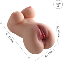 Soft Vaginal and Anal Sex Toys Men′ s Masturbator Aircraft Doll