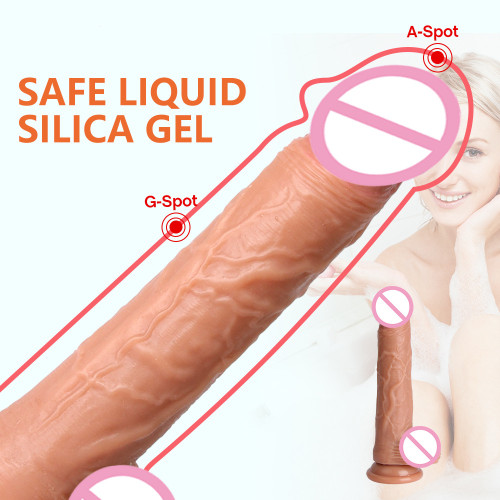 Liquid Silicone Sex Toy Woman Shelling Dildo With Masturbator Sex Toy