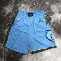 22/23 GRIZZLIES Blue Top Quality NBA Pants (Trapeze Edition) 飞人版