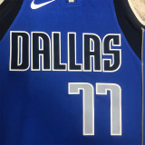 22/23 Dallas Mavericks DONCIC #77 Blue Home Top Quality Hot Pressing NBA Jersey
