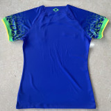 22/23 Brazil Away World Cup Women Soccer Jersey (女)