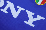 1996/1997 JUV Away Blue Retro Long Sleeve Soccer Jersey (长袖)