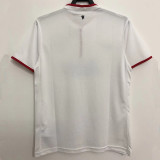 2013/2014 Man Utd Away White Retro Soccer Jersey
