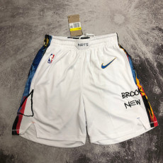 22/23 NETS White City Edition Top Quality NBA Pants