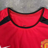 2002/2004 Man Utd Home Retro Soccer Jersey