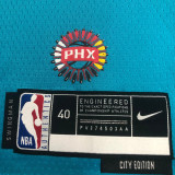 SUNS Booker #1 Blue Top Quality Hot Pressing NBA Jersey