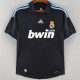 2009/2010 RMA Away Black Retro Soccer Jersey