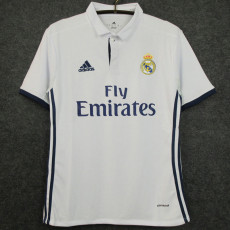 2016/2017 RMA Home Retro Soccer Jersey