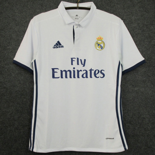 2016/2017 RMA Home Retro Soccer Jersey