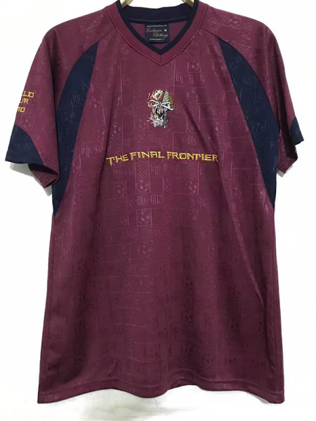 2010 West Ham Iron Maiden #10 Away Retro Soccer Jersey