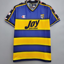 2001/2002 Parma Home Retro Soccer Jersey