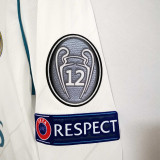 2017/2018 RMA Home Long Sleeve Retro Soccer Jersey (长袖)