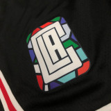 22/23 CLIPPERS Black City Edition Top Quality NBA Pants