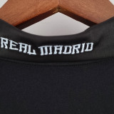 2009/2010 RMA Away Black Retro Soccer Jersey