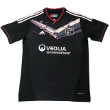 2012/2013 Lyon Away Black Retro Soccer Jersey