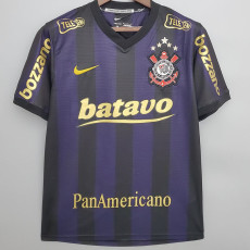 2009/2010 Corinthians 99th Anniversary Edition Black Retro Soccer Jersey