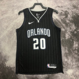 22/23 Magic FULTZ #20 Black Top Quality Hot Pressing NBA Jersey