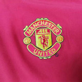 2002/2004 Man Utd Home Long Sleeve Retro Soccer Jersey (长袖)