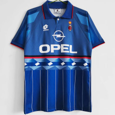 1995/1996 ACM Away Blue Retro Soccer Jersey