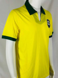 1950/1966 Brazil Home Retro Soccer Jersey