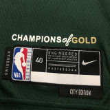 22/23 Celtics TATUM #0 Green City Edition Top Quality Hot Pressing NBA Jersey