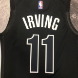 22/23 NETS IRVING #11 Black Top Quality Hot Pressing NBA Jersey (Trapeze Edition)
