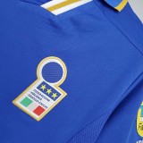 1996/1997 Italy Home Blue Retro Soccer Jersey