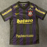 2009/2010 Corinthians 99th Anniversary Edition Black Retro Soccer Jersey