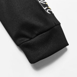 2006/2007 RMA Black Long Sleeve Retro Soccer Jersey