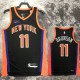 22/23 KNICKS BRUNSON #11 Black City Edition Top Quality Hot Pressing NBA Jersey