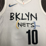 22/23 Nets SIMMONS #10 White City Edition Top Quality Hot Pressing NBA Jersey